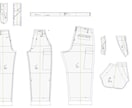 お客様だけのオリジナルパターンを設計します あなただけの特別な洋服を実現しませんか？ イメージ9