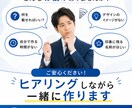 AIで印象に残る両面名刺を複数案作成しますます 複数案から選べて修正3回・PDF納品で安心 イメージ2