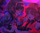 厚塗り一枚イラスト制作します 動画サムネ・SNS投稿に映える、厚塗りイラストをお届け！ イメージ3