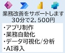 PowerAppsでのアプリ制作を支援します 初心者歓迎！DX化、自動化、データ可視化、AI導入をサポート イメージ1