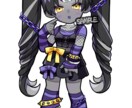 可愛い系のミニキャラを描きます SNSアイコンにも利用できる2頭身のミニキャラを作成します イメージ6