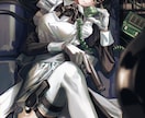 アイコン･一枚絵･キャラデザ･立ち絵お描きします 細部にこだわった厚塗りのイラストをお描きします！ イメージ4