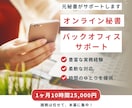 元秘書・元グランドスタッフが業務をサポートします 現役在宅秘書が全力サポート！柔軟に対応します イメージ1