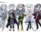 イラスト（立ち絵・一枚絵）制作いたします かわいく愛らしいイラストが得意です イメージ3