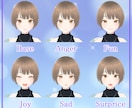 Vtuberの3Dモデル制作いたします イラスト1枚からOK！あなたの思い３Dにします！ イメージ4