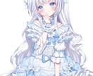 可愛い女の子のイラストやキャラクターを制作します アイコン、VTuberのデザインをお求めの方へ イメージ2