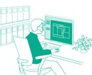 イラストカット作成いたします 人物メイン！挿絵や説明用のイラストカットの作成 イメージ3