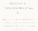 飲食店・サロンの高級感あるLPをフルで制作します あなたの思い、私が形にします。 イメージ5