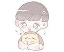 SNS等のアイコン描きます ゆる〜く！かわいく！お手軽なお値段で！ イメージ2