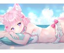 ご希望に合わせたイメージのイラストお描きします キラキラ輝く瞳がポイント☆サムネ映えするイラストご提供します イメージ8