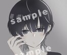 上半身のみのイラストを描きます 透過と両方のお渡し可能です！上半身のみですのでご注意ください イメージ2