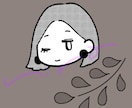 ゆるかわ♡シンプルアイコンイラスト描きます ♡小物やポーズ無料 ♡カラー白黒どちらでもOK イメージ4