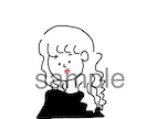 お試し価格！最短当日！似顔絵描きます SNS・ブログなどアイコンや名刺などの似顔絵に是非.。o○ イメージ2
