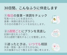 リピーター限定!管理栄養士が30日間サポートします ✦やせてキレイに、食事がもっと楽しくなる習慣をあなたに✦ イメージ6