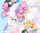 色彩豊かでかわいいイラスト描きます 動画・SNS・アイコンにどうぞ！ イメージ3