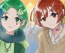 二次利用・商用利用◎  サムネ、顔デフォ描きます 歌ってみた用、アイコン、顔デフォ得意です！追加料金なし！ イメージ2