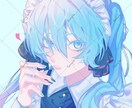 満足いただけるイラストをお描きします SNSアイコンや動画用一枚絵など承っております:D イメージ5