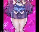 TRPG等でご利用いただける立ち絵を制作いたします ゼリーのような質感キャラクター イメージ3