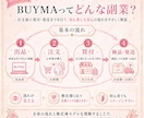BUYMA初心者向けの基礎教材をお渡しします 主婦・ママも｜スキマ時間で副収入を目指せます イメージ4