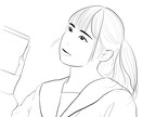 おしゃシンプルな似顔絵描きます 商用利用OK◎アイコン・プレゼント・ウェルカムボードにも◎ イメージ3