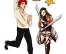 人物イラスト描きます ご希望のイラストなんでも描きます！ イメージ2