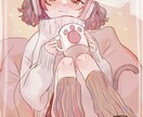 かわいい1枚絵・アイコンを制作いたします あなたのイメージ通りのイラストをご提供します イメージ6