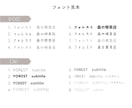 選ぶだけ！簡単セミオーダーでミニマルなロゴ作ります ｜シンプル｜北欧｜マルシェ｜手書き｜著作権譲渡｜ イメージ2