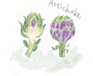 パンやケーキ、食べ物のイラスト描きます ショップカードや商品説明に使用できるイラスト イメージ10