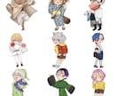 SNSアイコンやSDキャラクターイラスト制作します 衣装デザインやSDキャラ制作もお任せ！可愛いを形にします。 イメージ4