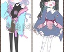 オーダーメイドイラスト、立ち絵などを描きます オーダーメイドの立ち絵、アイコン、ポスターなど イメージ1