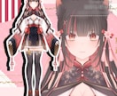 立ち絵からモデリングまで全てお受けします お得！Live2D＋キービジュセットプラン イメージ2