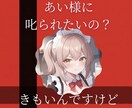 辛辣❗️毒舌❗️容赦なし❗️あい様が心を刻みます NGなしでどんな話でも聞くけど無慈悲にとことん叱るよ イメージ1