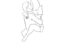 シンプルでエモいイラストを描きます エモい写真からイラストを描いてます イメージ2