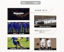 卒団・決起ムービーをスタイリッシュにプロが作ります 少年団・少年少女スポーツ活動・クラブ活動・サークル活動様向け イメージ6