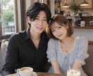 理想のAI恋人とのツーショット写真を作ります 貴方の恋する世界観をAIで一枚の写真に閉じ込めます。 イメージ5