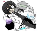 アクリルキーホルダーのイラスト描きます 2.5等身のミニキャラを描きます(商用利用可) イメージ3