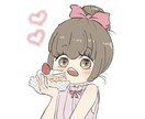 きゅるんと可愛いイラスト描きます アイコンなどに使えるイラストを描きます イメージ2