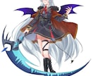 一枚絵のイラスト、立ち絵を承ります 可愛くてキラキラしたイラストを手掛けます！ イメージ10