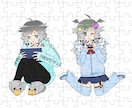 普通頭身イラストの作成をします 5~6頭身ほどの普通頭身イラスト作成 イメージ1