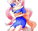 可愛い萌えイラストの立ち絵全身描きます 萌えイラストのお好きな方におすすめです イメージ3