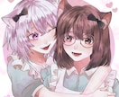 SNSアイコン・夢絵イラスト制作いたします 絵柄を見てぜひ興味がありましたらお気軽にご相談ください イメージ3