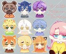ジト目量産イラスト描きます【商用OK】ます じと〜っとかわいい、量産します♡ イメージ5