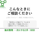 上司レビューの論点整理を60分でします 決裁者が決められる形に整えます イメージ5
