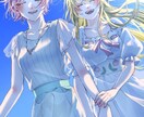 少し影のある魅力的な絵を描けます 可愛いからかっこいいイラスト、幅広く対応出来ます。 イメージ8