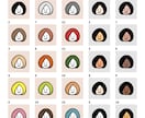 SNSアイコン｜ゆるい・かわいいイラスト描きます 色・全身・顔のみなど、ご要望にお応えします イメージ5