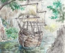 用途に合わせて美しい風景、背景、パース画を描きます アナログ、デジタル対応。背景、俯瞰図、マップイラストなど。 イメージ6