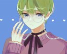 SNS等のアイコンイラストを作成します かわいくて透明感のあるイラストが得意です イメージ1