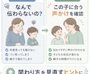 子どもに合う声かけトリセツをPDFで作りります 怒る前に見返せる、わが子専用の声かけPDF。 イメージ5