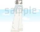 ほんわか可愛いイラストをお届けします SNSのアイコンや挿絵に！細かい要望も承ります( ¨̮ ) イメージ2