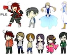 キャラクターアイコン描きます キャラクターの個性を前に押し出すアイコンを作ります！！ イメージ5